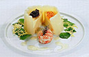 Gamberoni ananas e caviale