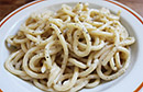 Pici cacio e pepe