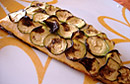 Salmone in crosta di zucchine