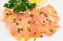 Salmone marinato